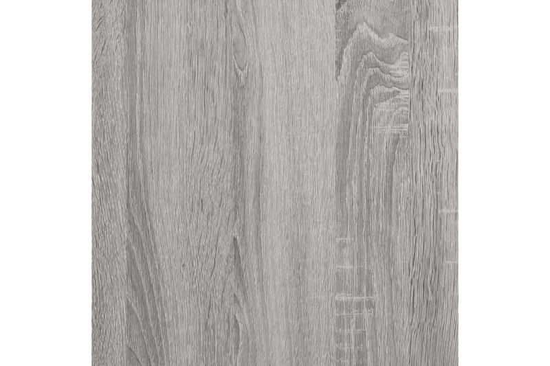 beBasic Veggskap grå sonoma 102x30x20 cm konstruert tre - GrÃ¥ - Oppbevaring - Hyller - Vegghylle