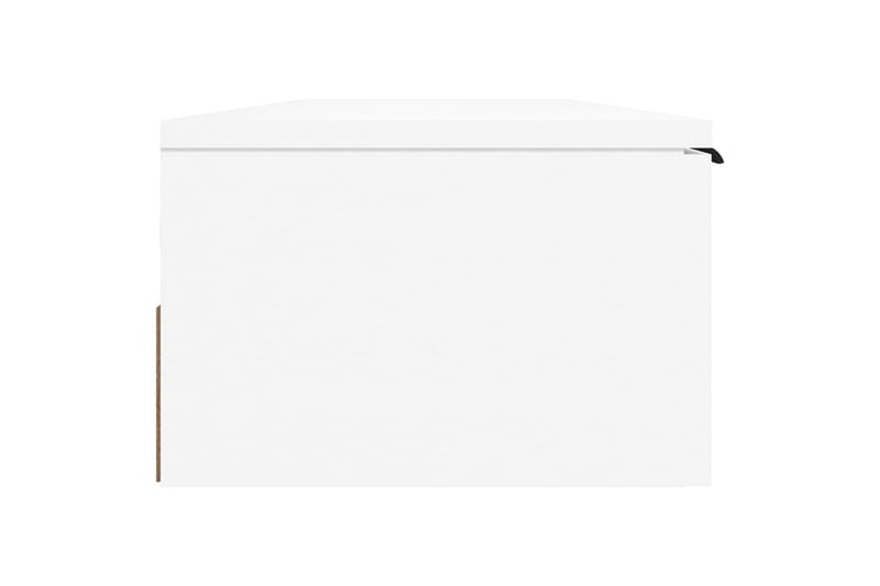 beBasic Veggskap hvit 102x30x20 cm konstruert tre - Hvit - Oppbevaring - Hyller - Vegghylle