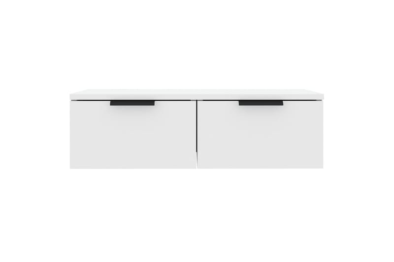 beBasic Veggskap hvit 68x30x20 cm konstruert tre - Hvit - Oppbevaring - Hyller - Vegghylle