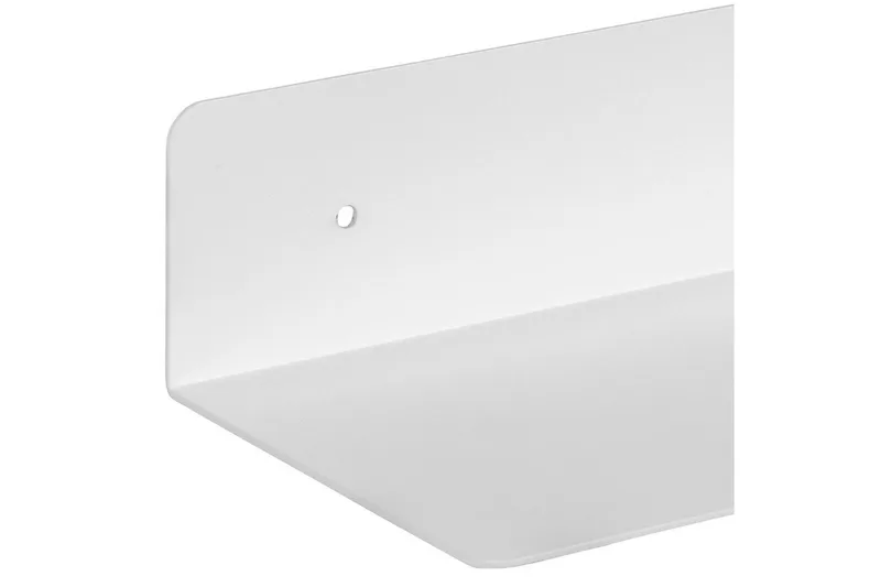 Belleuve Vegghylle 50 cm - Hvit - Oppbevaring - Hyller