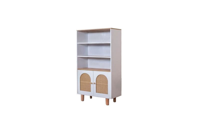 Bohem Bokhylle 90 cm - Hvit - Oppbevaring - Hyller - Bokhylle