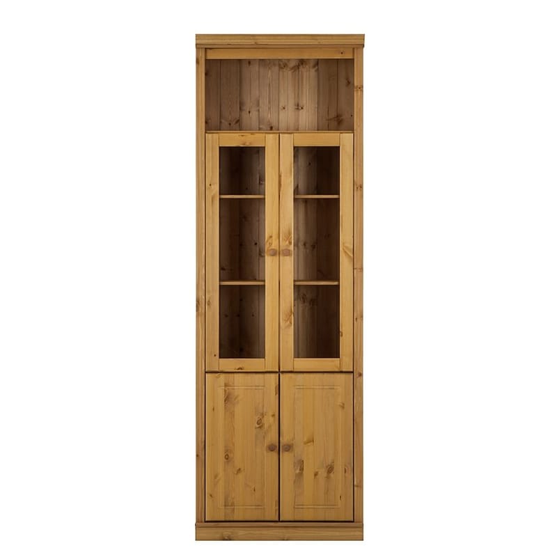 Bokhylla Loft24 Betsad/vaxad - Beiset/vokset - Oppbevaring - Klesoppbevaring - Garderober & garderobesystem - Garderobedør - Foldedør garderobe