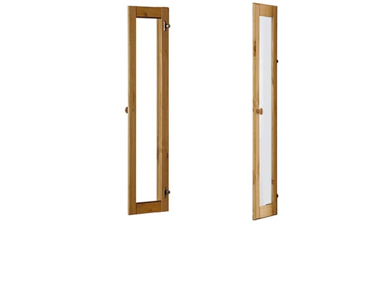 Bokhylla Loft24 Betsad/vaxad - Beiset/vokset - Oppbevaring - Klesoppbevaring - Garderober & garderobesystem - Garderobedør - Foldedør garderobe
