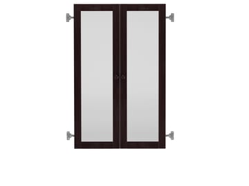 Bokhylla Loft24 Havana/lack - Havana/lakkert - Oppbevaring - Klesoppbevaring - Garderober & garderobesystem - Garderobedør - Foldedør garderobe