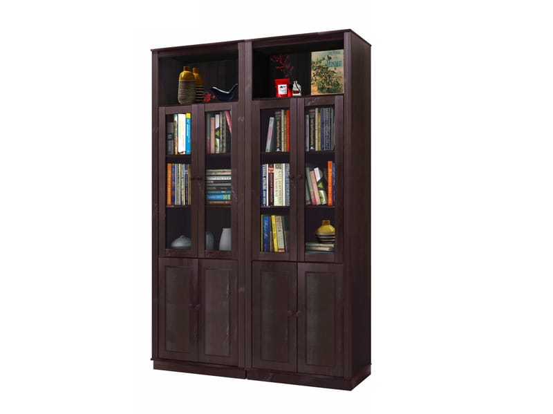 Bokhylla Loft24 Havana/lack - Havana/lakkert - Oppbevaring - Klesoppbevaring - Garderober & garderobesystem - Garderobedør - Foldedør garderobe