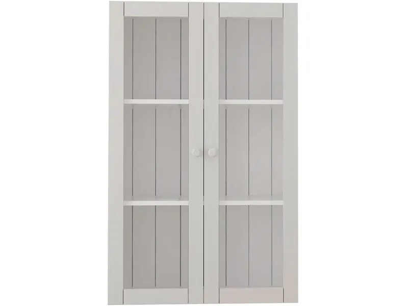 Bokhylla Loft24 Hvit Glass, Hvit