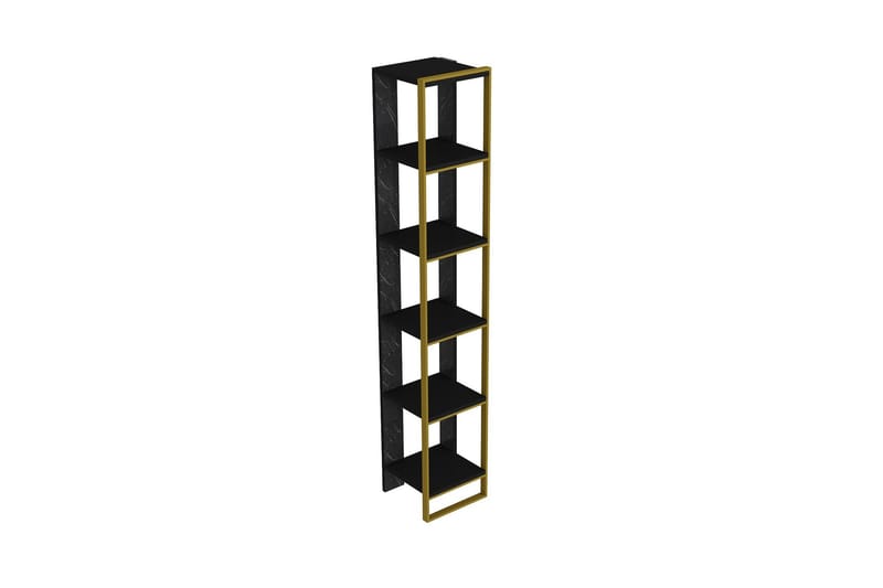 Abla Bokhylle 64 cm - Gull|Svart - Oppbevaring - Hyller - Bokhylle