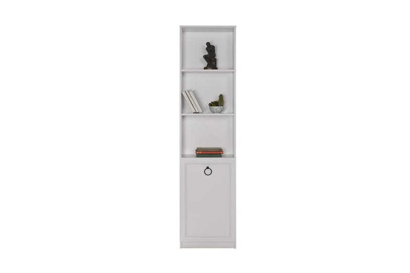 Ajkati Bokhylle 45x24 cm Hvit - Hanah Home - Oppbevaring - Hyller - Bokhylle