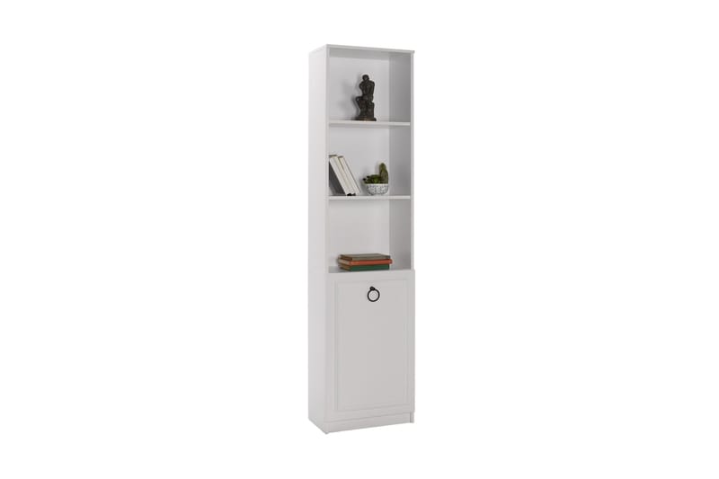 Ajkati Bokhylle 45x24 cm Hvit - Hanah Home - Oppbevaring - Hyller - Bokhylle