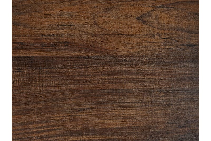 Alvaston Hylle 90x30 cm - Mørkt Tre/Svart - Oppbevaring - Hyller - Bokhylle