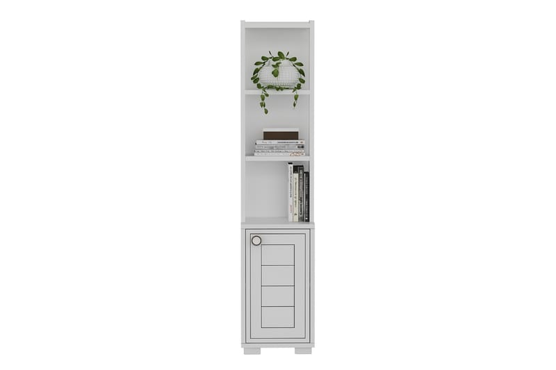 Anayurt Bokhylle 29,6x21,6 cm Hvit - Hanah Home - Oppbevaring - Hyller - Bokhylle