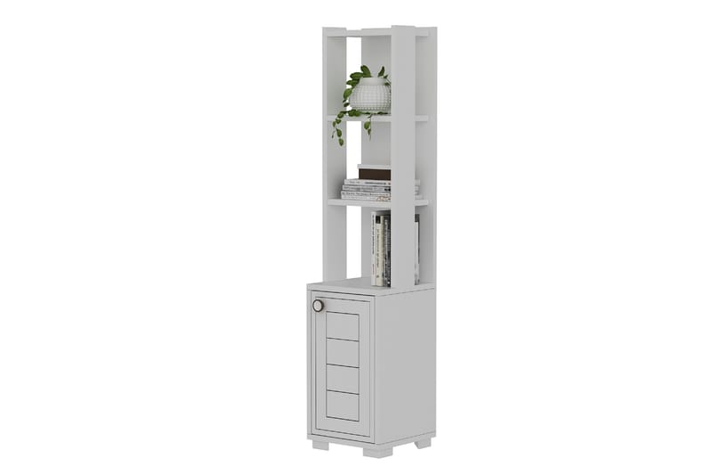 Anayurt Bokhylle 29,6x21,6 cm Hvit - Hanah Home - Oppbevaring - Hyller - Bokhylle