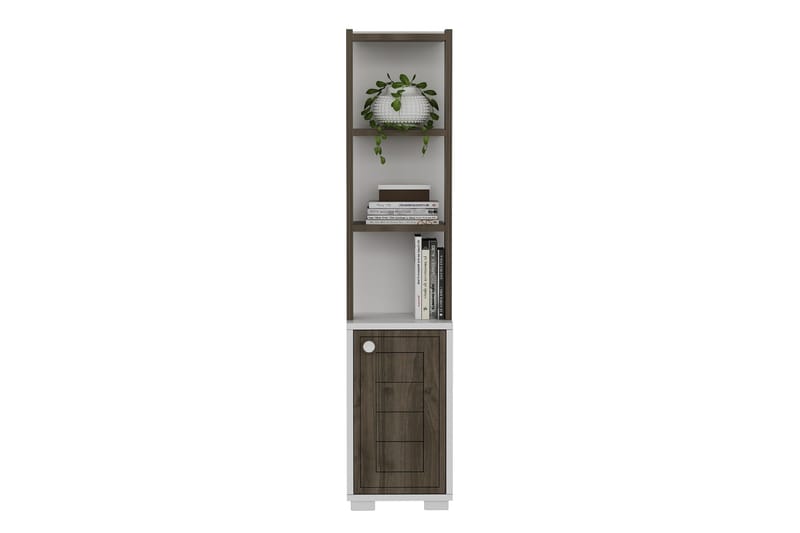 Anayurt Bokhylle 29,6x21,6 cm Hvit/Brun - Hanah Home - Oppbevaring - Hyller - Bokhylle