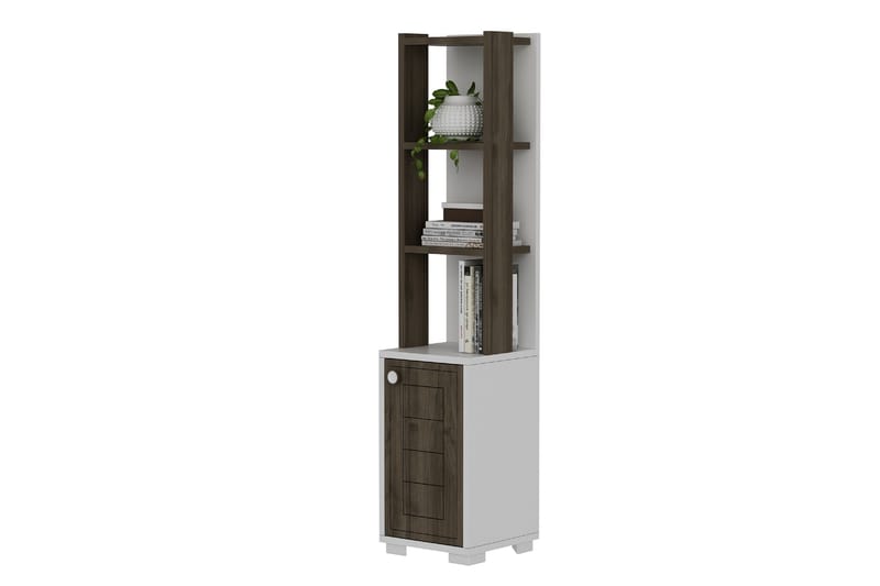 Anayurt Bokhylle 29,6x21,6 cm Hvit/Brun - Hanah Home - Oppbevaring - Hyller - Bokhylle
