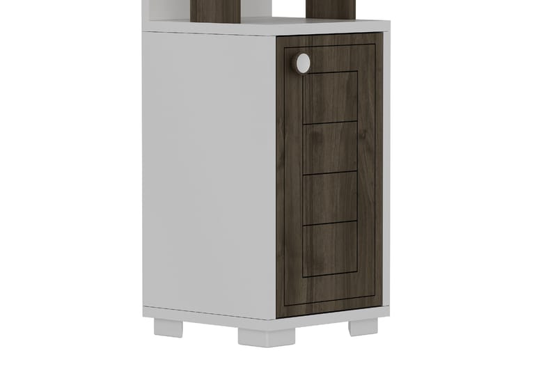 Anayurt Bokhylle 29,6x21,6 cm Hvit/Brun - Hanah Home - Oppbevaring - Hyller - Bokhylle