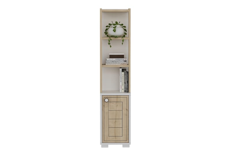 Anayurt Bokhylle 29,6x21,6 cm Hvit/Brun - Hanah Home - Oppbevaring - Hyller - Bokhylle