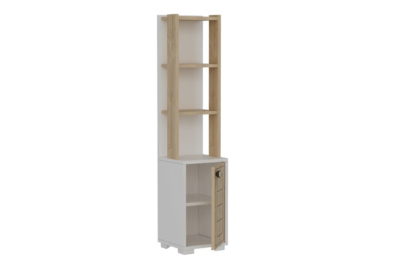 Anayurt Bokhylle 29,6x21,6 cm Hvit/Brun - Hanah Home - Oppbevaring - Hyller - Bokhylle