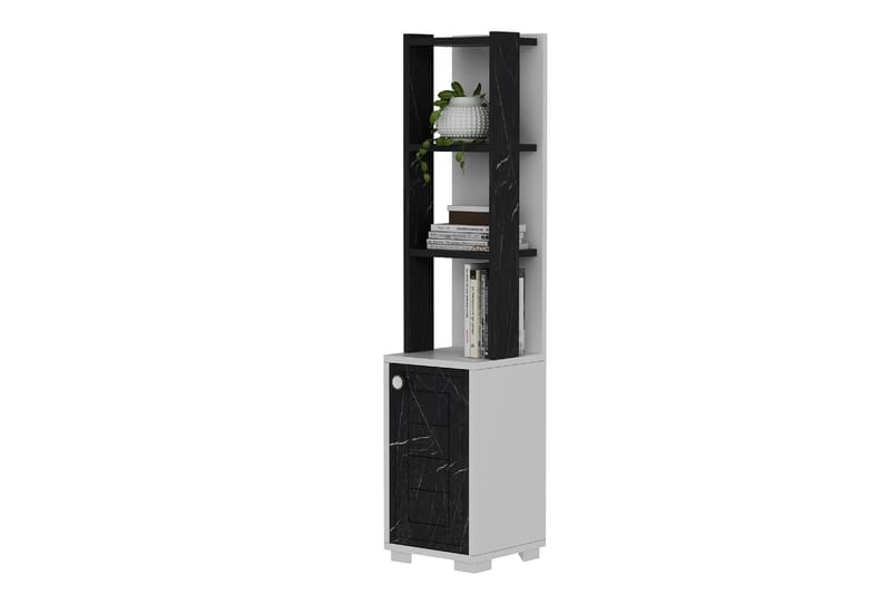 Anayurt Bokhylle 29,6x21,6 cm Hvit/Svart - Hanah Home - Oppbevaring - Hyller - Bokhylle