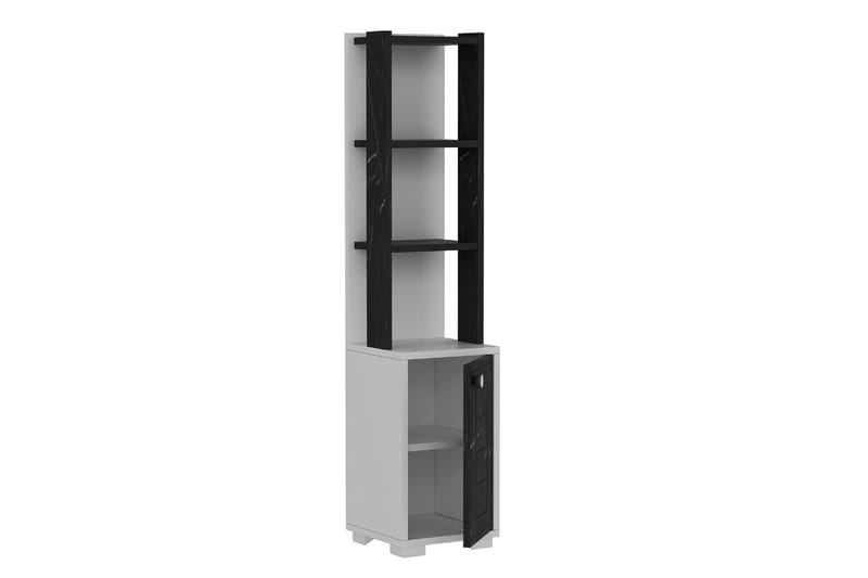 Anayurt Bokhylle 29,6x21,6 cm Hvit/Svart - Hanah Home - Oppbevaring - Hyller - Bokhylle