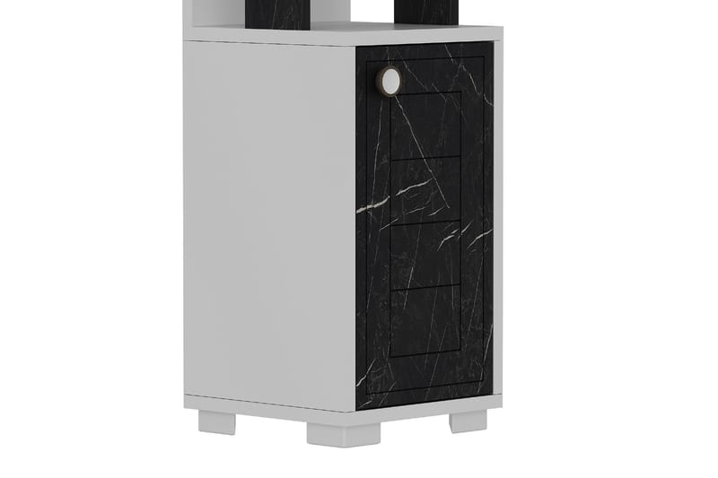 Anayurt Bokhylle 29,6x21,6 cm Hvit/Svart - Hanah Home - Oppbevaring - Hyller - Bokhylle