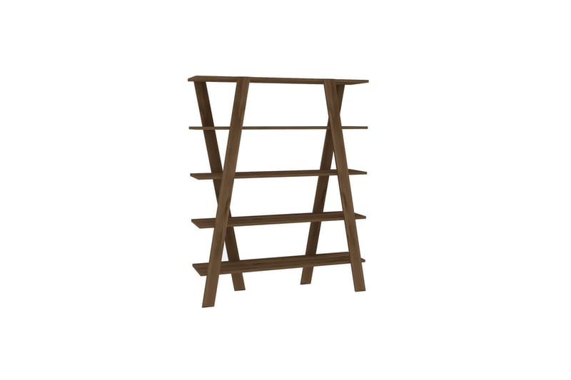 Andifli Bokhylle 120x150 cm - Brun - Oppbevaring - Hyller - Bokhylle