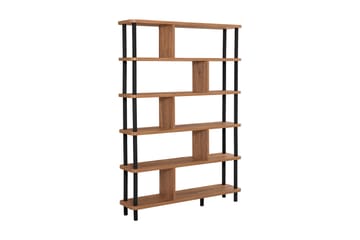 Andifli Bokhylle 120x168,5 cm - Svart - Oppbevaring - Hyller - Bokhylle