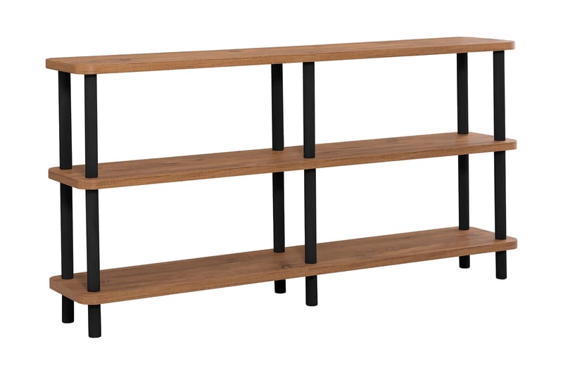 Andifli Bokhylle 150x74,9 cm - Svart - Oppbevaring - Hyller - Bokhylle