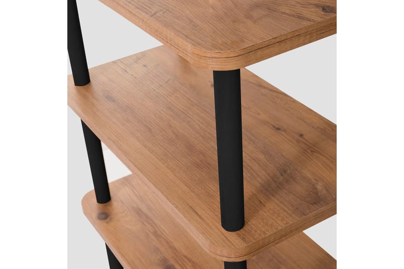 Andifli Bokhylle 150x74,9 cm - Svart - Oppbevaring - Hyller - Bokhylle