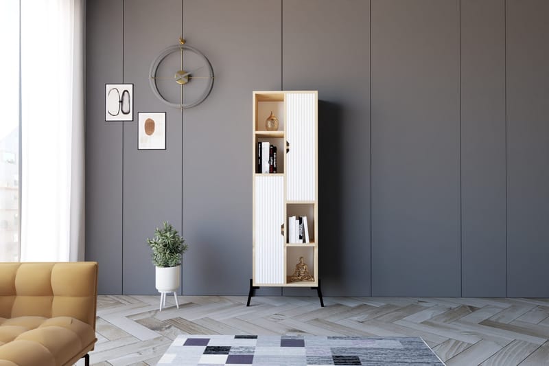 Andifli Bokhylle 48,2x160 cm - Blå - Oppbevaring - Hyller - Bokhylle