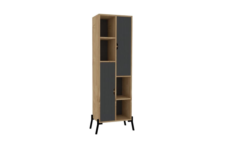 Andifli Bokhylle 48,2x160 cm - Blå - Oppbevaring - Hyller - Bokhylle