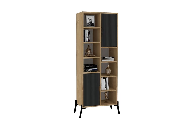 Andifli Bokhylle 58,6x160 cm - Blå - Oppbevaring - Hyller - Bokhylle