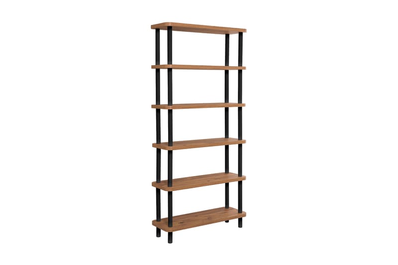 Andifli Bokhylle 80x168,5 cm - Svart - Oppbevaring - Hyller - Bokhylle
