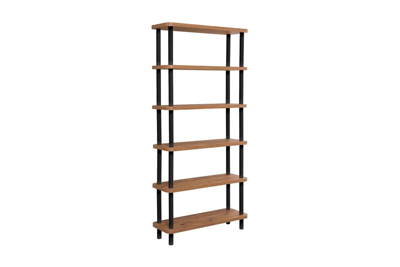 Andifli Bokhylle 80x168,5 cm, Svart