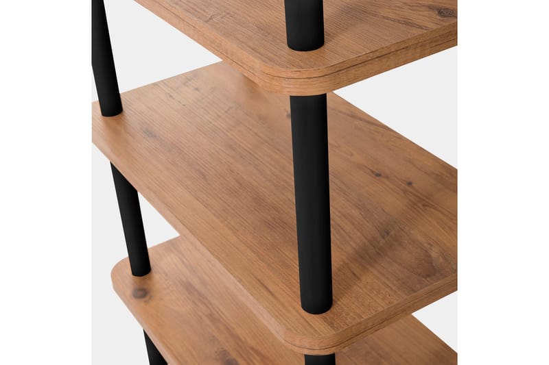 Andifli Bokhylle 80x168,5 cm - Svart - Oppbevaring - Hyller - Bokhylle