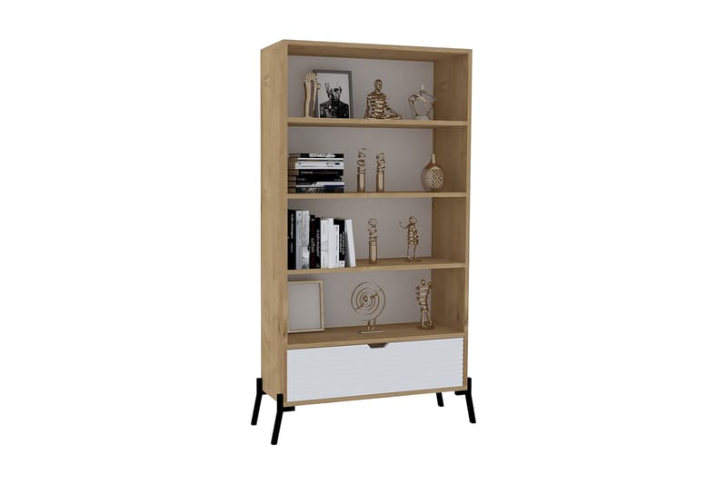 Andifli Bokhylle 83,6x160 cm - Blå - Oppbevaring - Hyller - Bokhylle