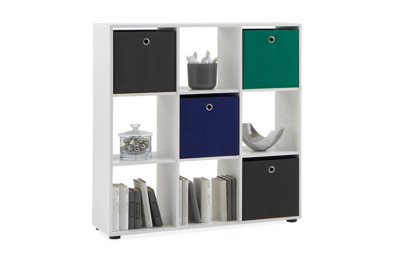 Arnim Hylle 105 cm - Hvit - Oppbevaring - Hyller - Bokhylle