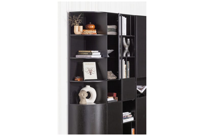 Arteksio Bokhylle 40x40 cm - Kullsvart - Oppbevaring - Hyller - Bokhylle