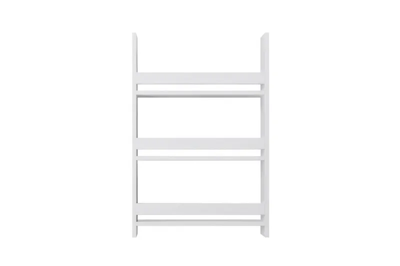 Bokhylle Artemis 3 Hvit - Hvit - Oppbevaring - Hyller - Bokhylle
