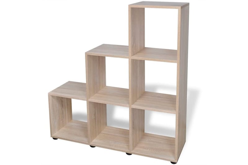 Bokhylle 107 cm eik - Oppbevaring - Hyller - Bokhylle