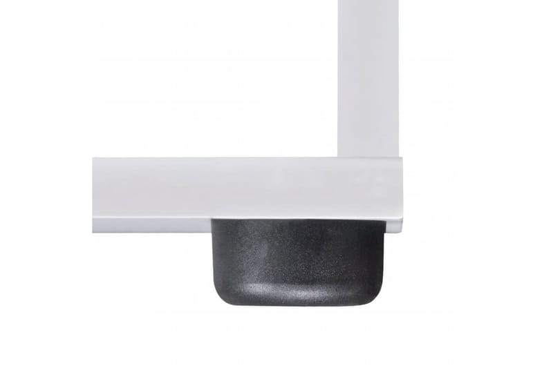 Bokhylle 107 cm hvit - Oppbevaring - Hyller - Bokhylle