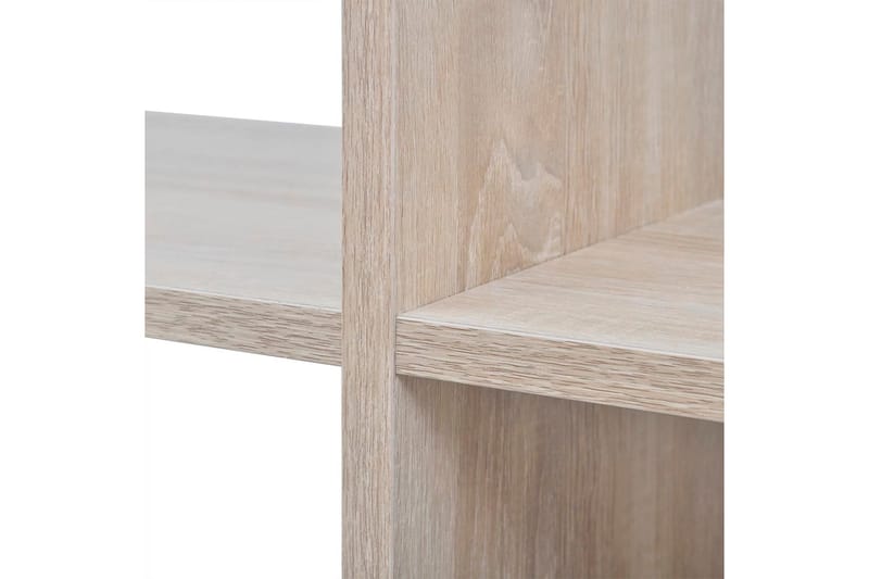 Bokhylle 142 cm eik - Oppbevaring - Hyller - Bokhylle
