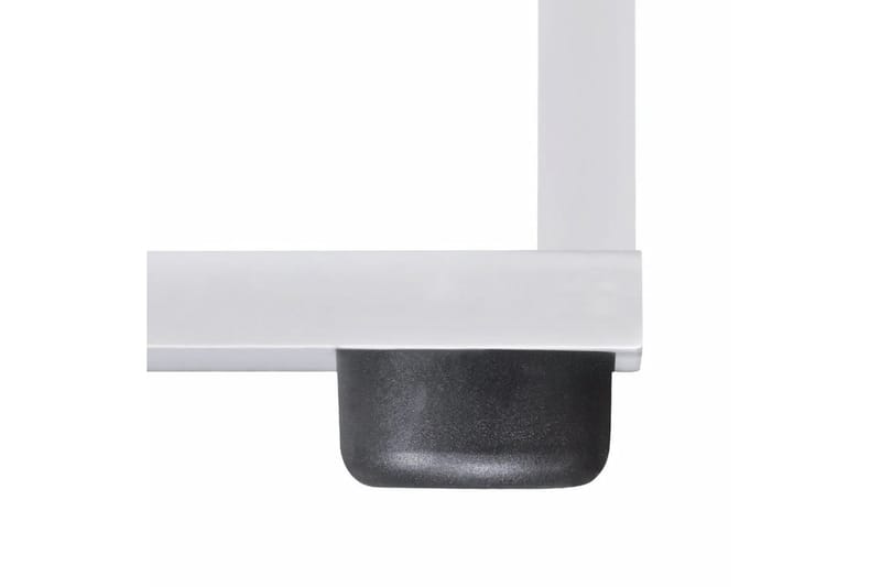 Bokhylle 142 cm hvit - Oppbevaring - Hyller - Bokhylle