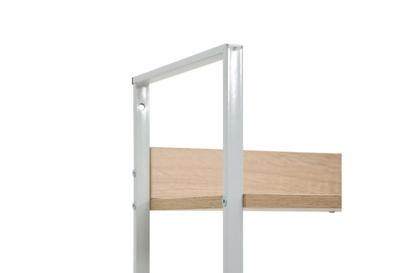 Bokhylle 3 lag eik 60x27,6x90,5 cm sponplate - Oppbevaring - Hyller - Bokhylle