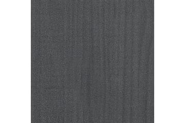 Bokhylle 3 nivåer grå 40x30x105 cm heltre furu - Grå - Oppbevaring - Hyller - Bokhylle