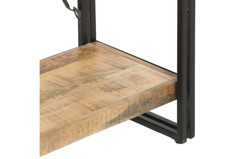 Bokhylle 5 etasjer 90x30x180 cm heltre mango - Oppbevaring - Hyller - Bokhylle