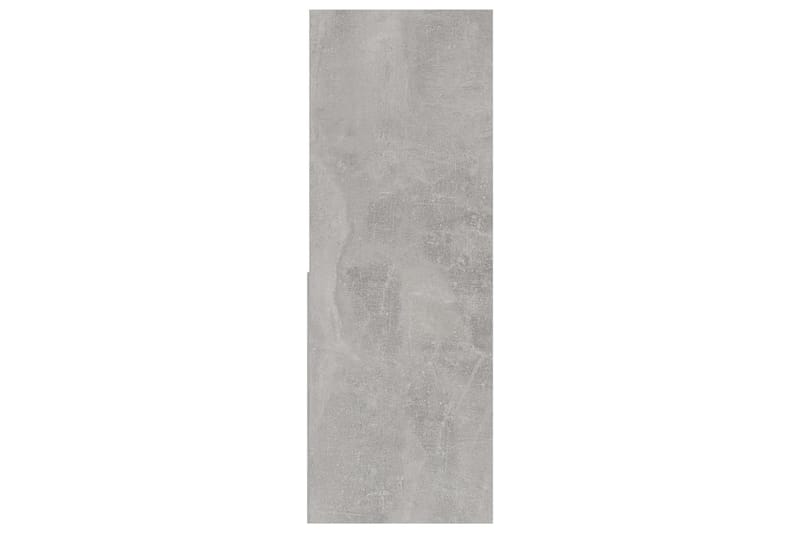 Bokhylle betonggrå 67x24x161 cm sponplate - Grå - Oppbevaring - Hyller - Bokhylle