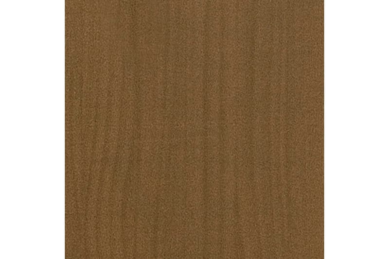Bokhylle honningbrun 70x33x110 cm heltre furu - Brun - Bokhylle