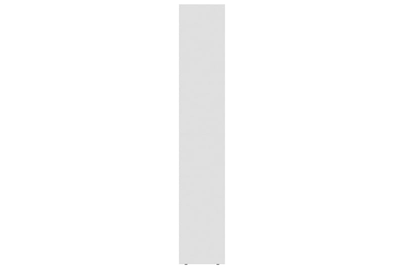 Bokhylle hvit 36x30x171 cm sponplate - Oppbevaring - Hyller - Bokhylle