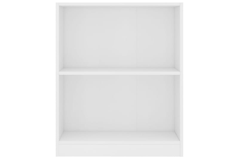 Bokhylle hvit 60x24x74,5 cm sponplate - Oppbevaring - Hyller - Bokhylle