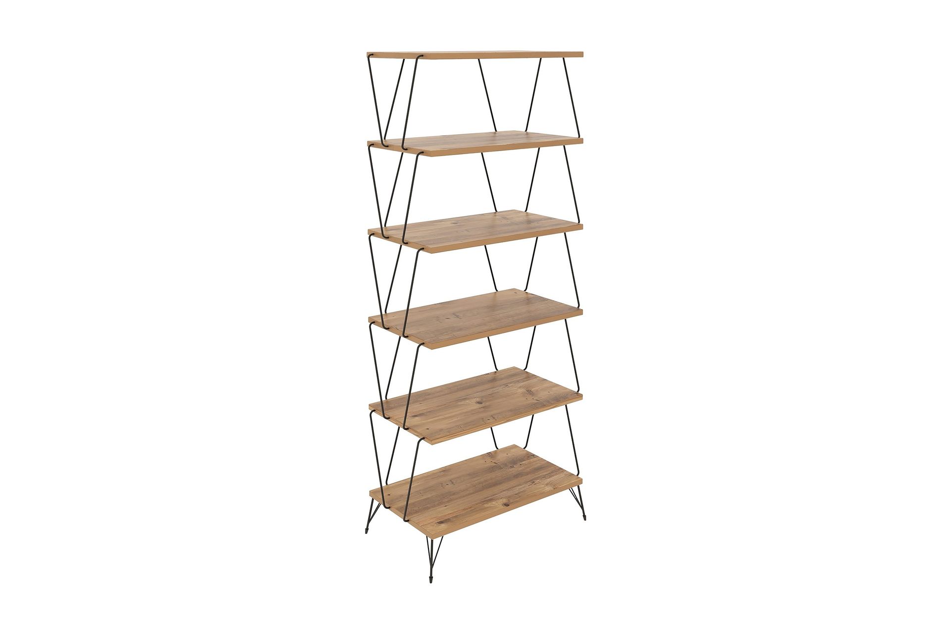 Bokhylle Igazz bokhylle 48x31 cm 5 hyller Brun -